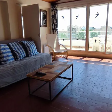 T3 Climat, Terrasse Vue - Centre Lavandou - Fr-1-308-122 * 르 라방두